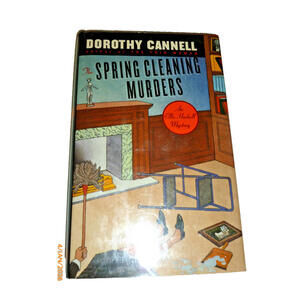 The Spring Cleaning Murders by Cannell, Dorothy 1st Edition 1998 HC DJ‎ SIGNED